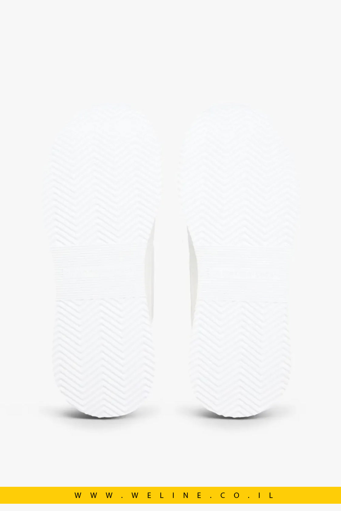 סניקרס עור לנשים Tommy Hilfiger Leather TH Monogram – צבע לבן