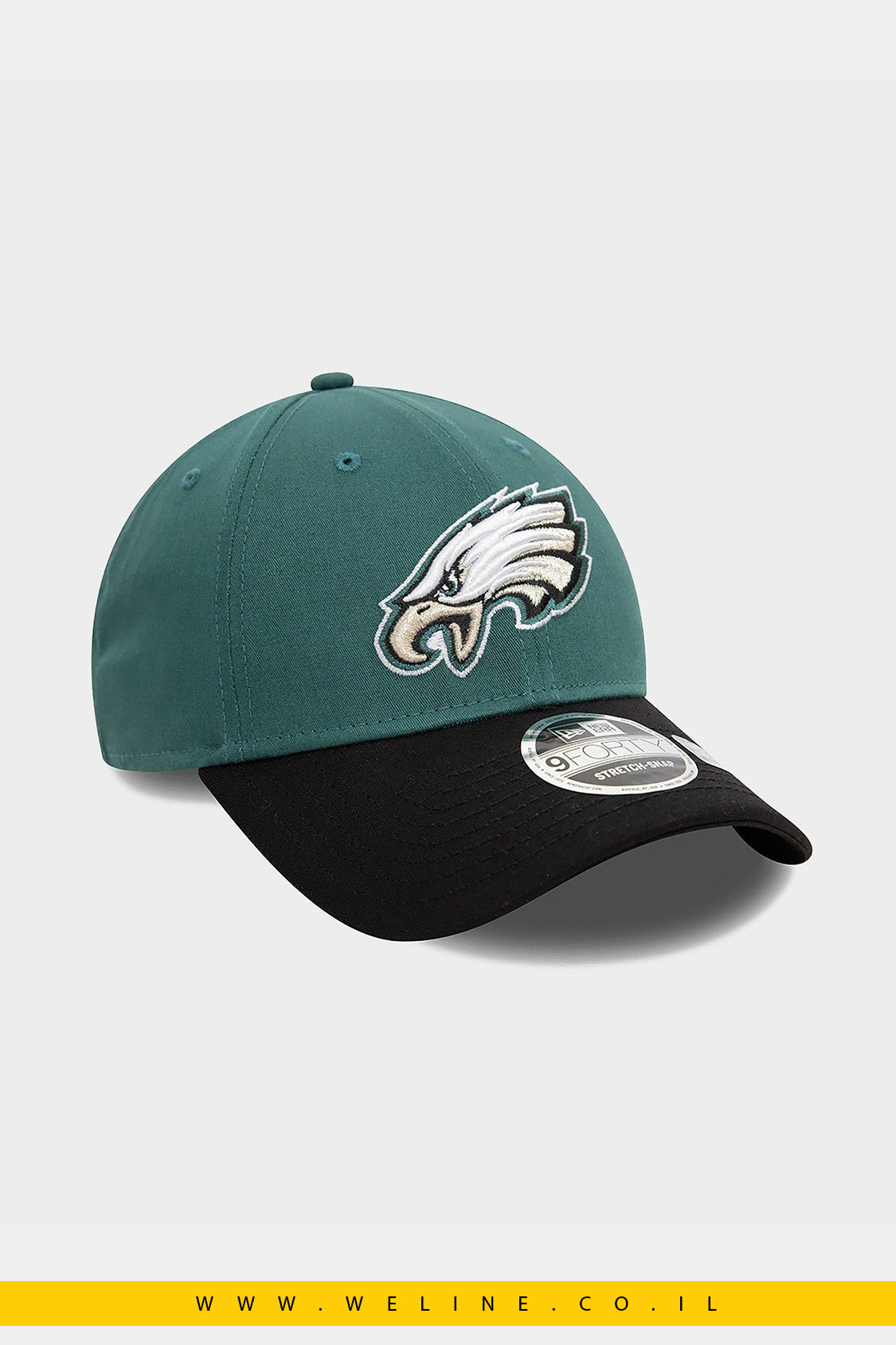 כובע מצחייה New Era Philadelphia Eagles 9FORTY Stretch Snap – NFL