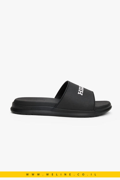 כפכפי בריכה Textured Logo מבית Tommy Hilfiger