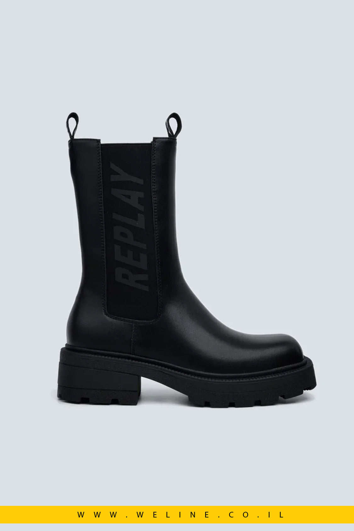 מגפי BRIGITTE CHELSEA לנשים – שחור