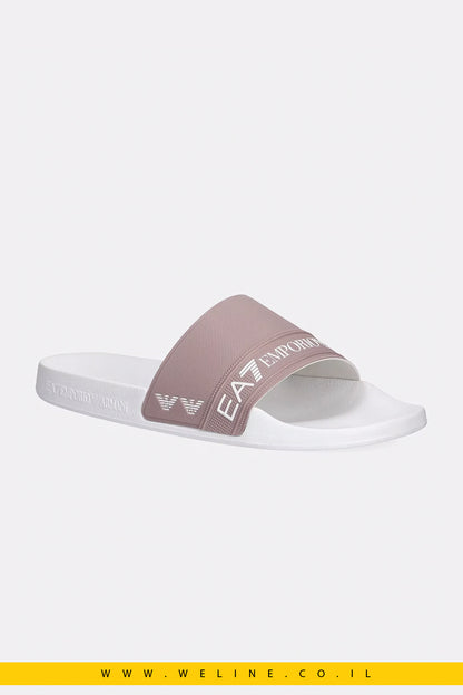 כפכפי נשים EA7 Emporio Armani בצבע ורוד