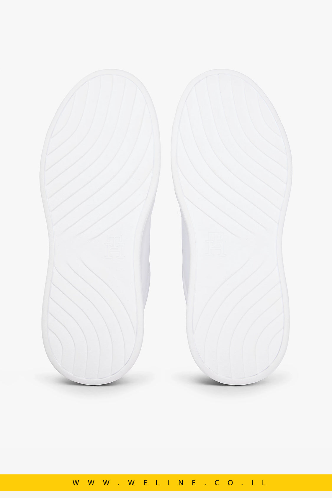 נעלי סניקרס פלטפורמה לנשים Tommy Hilfiger Snow Leopard Heel Leather – צבע לבן/הדפס מנומר