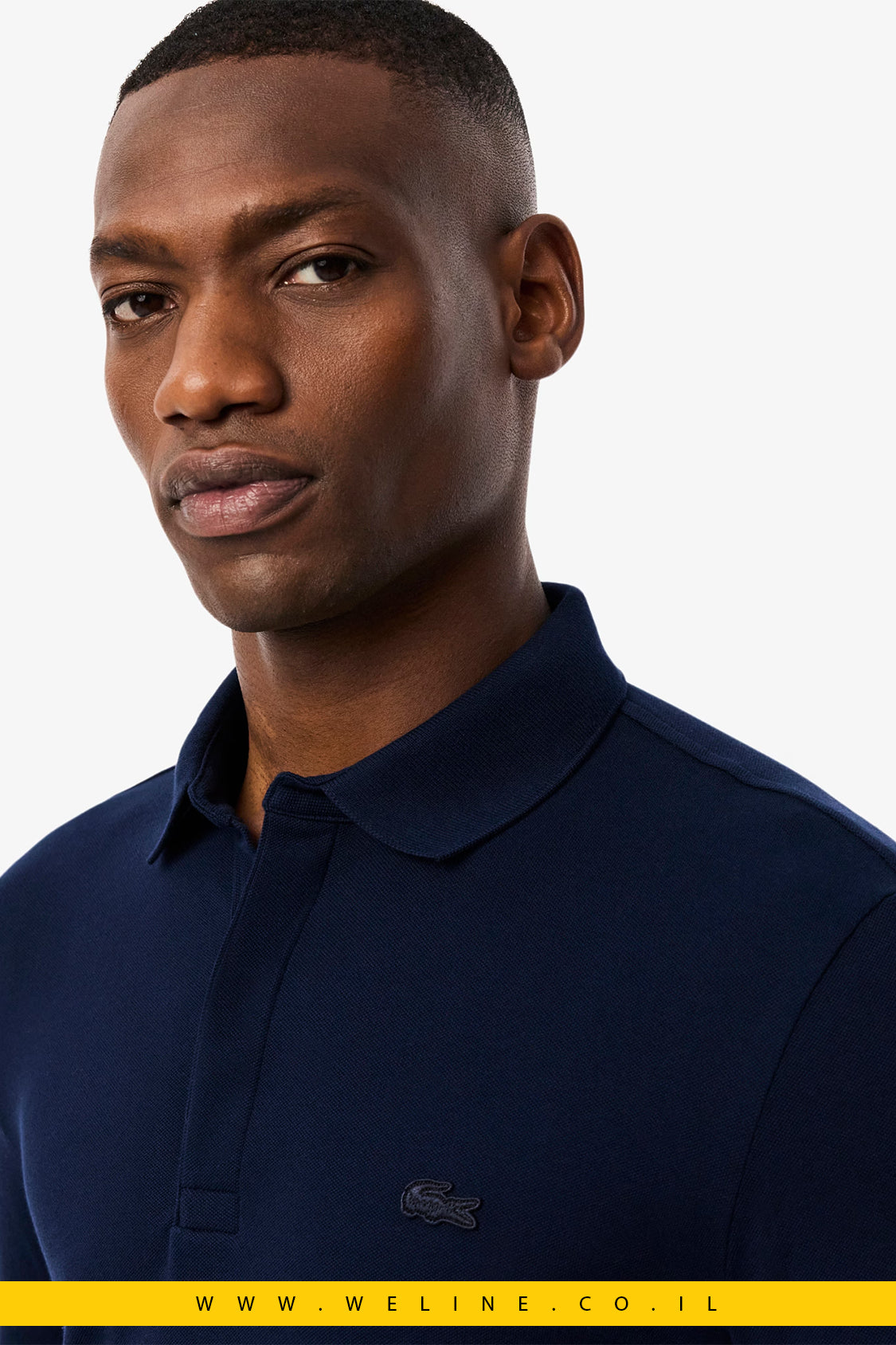 חולצת פולו Paris Stretch Piqué לגברים Lacoste