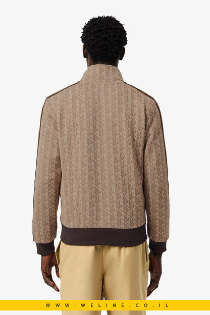 ג’קט ספורט Paris Zip-Up Jacquard לגברים Lacoste