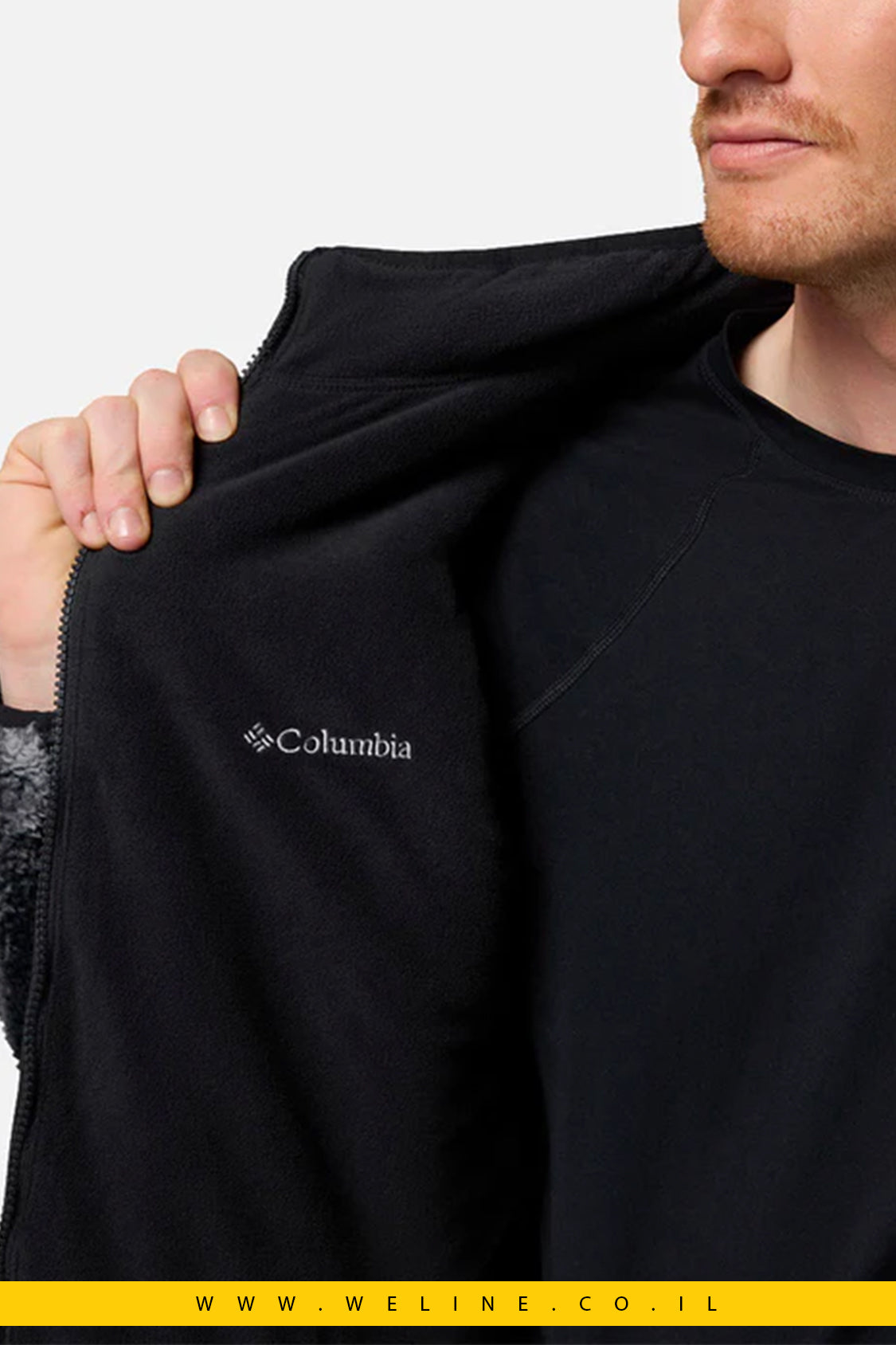 פליס לגברים Winter Pass Reversible Fleece – דו צדדי