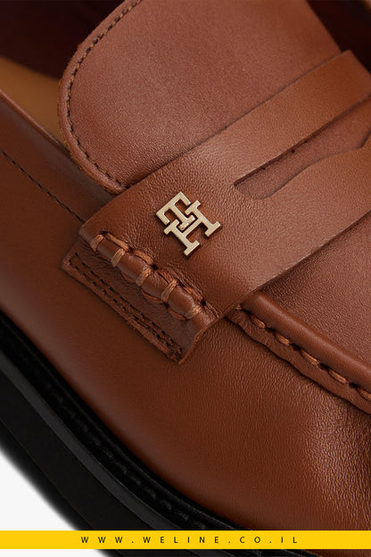 לופרס מעור עם חרטום מרובע – Leather Square Toe Loafers