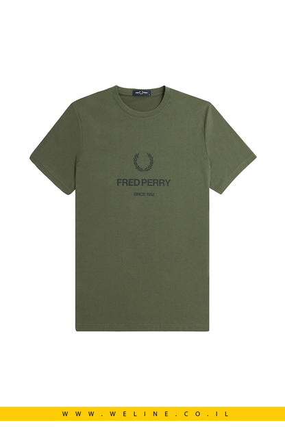 חולצת טי גרפית Fred Perry