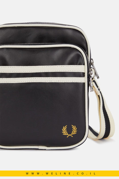 תיק צד קלאסי בעיצוב ארכיון – Fred Perry