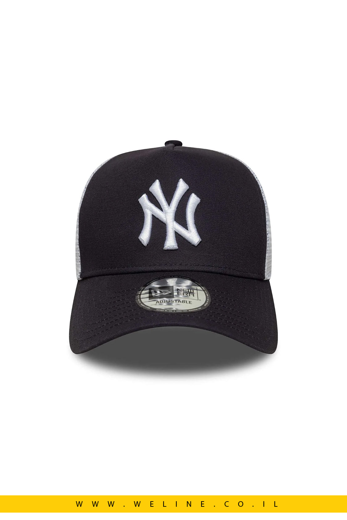 כובע רשת New Era Multi Patch Trucker New York Yankees 9FORTY A-Frame – כותנה 100% | יוניסקס
