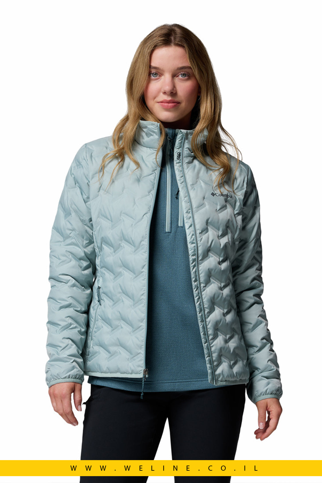 מעיל נשים Columbia Delta Ridge™ II Down – חם, עמיד למים וקל משקל