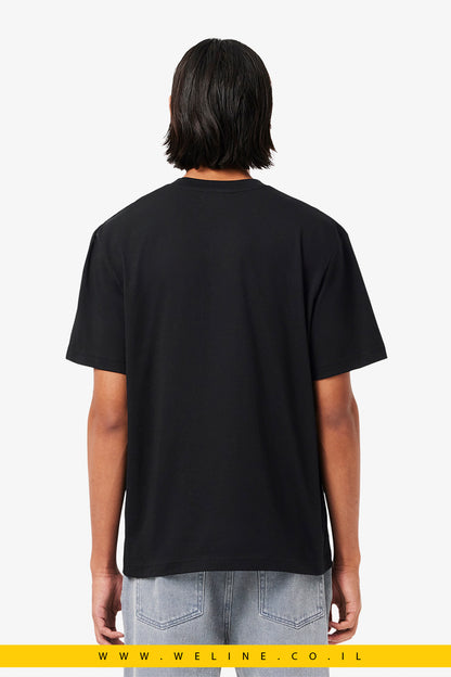 חולצת טי קלאסית לגברים מכותנה – Lacoste