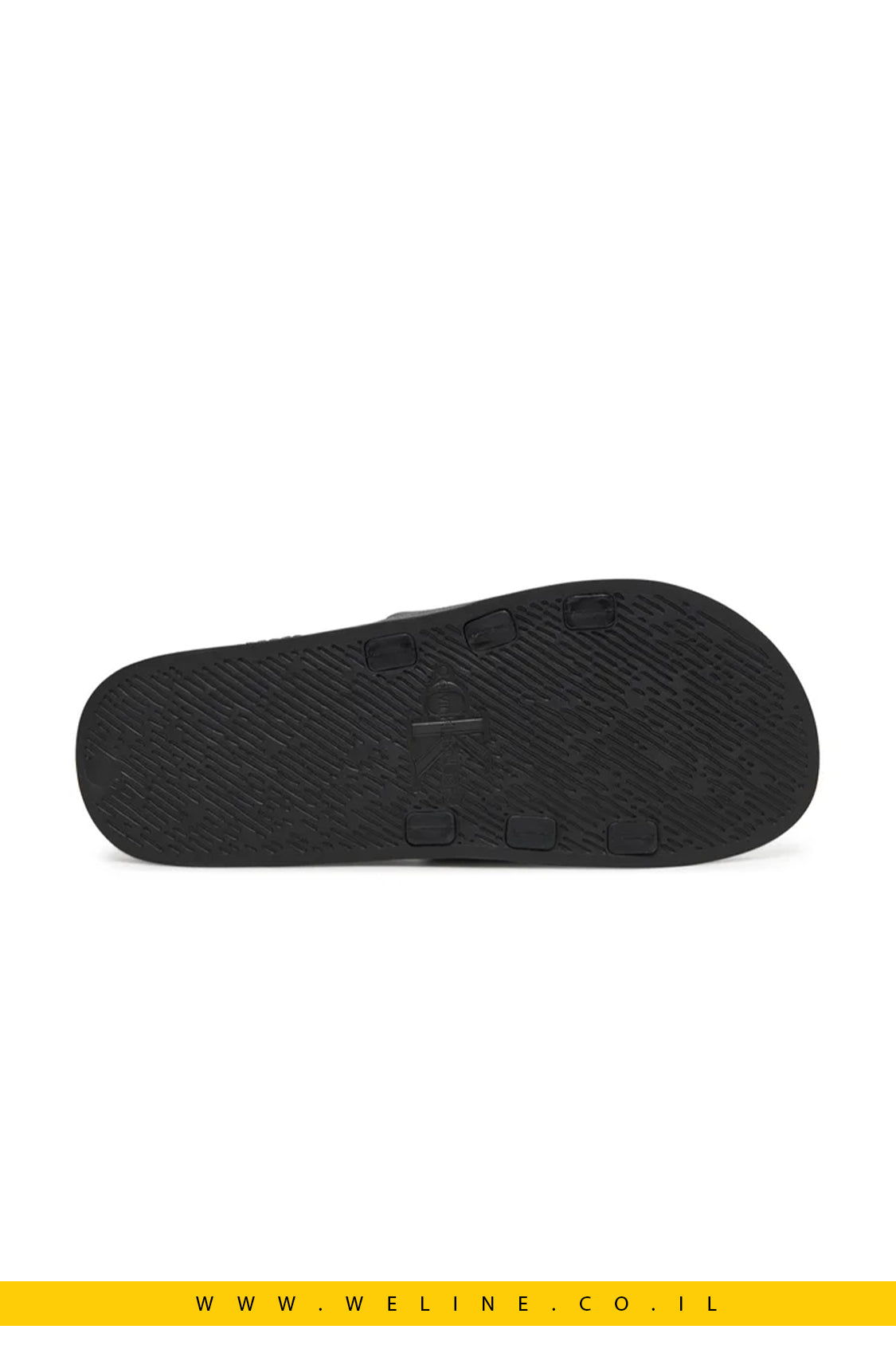כפכפי גברים Calvin Klein Jeans – דגם Slide Rubber Neoprene Monologo