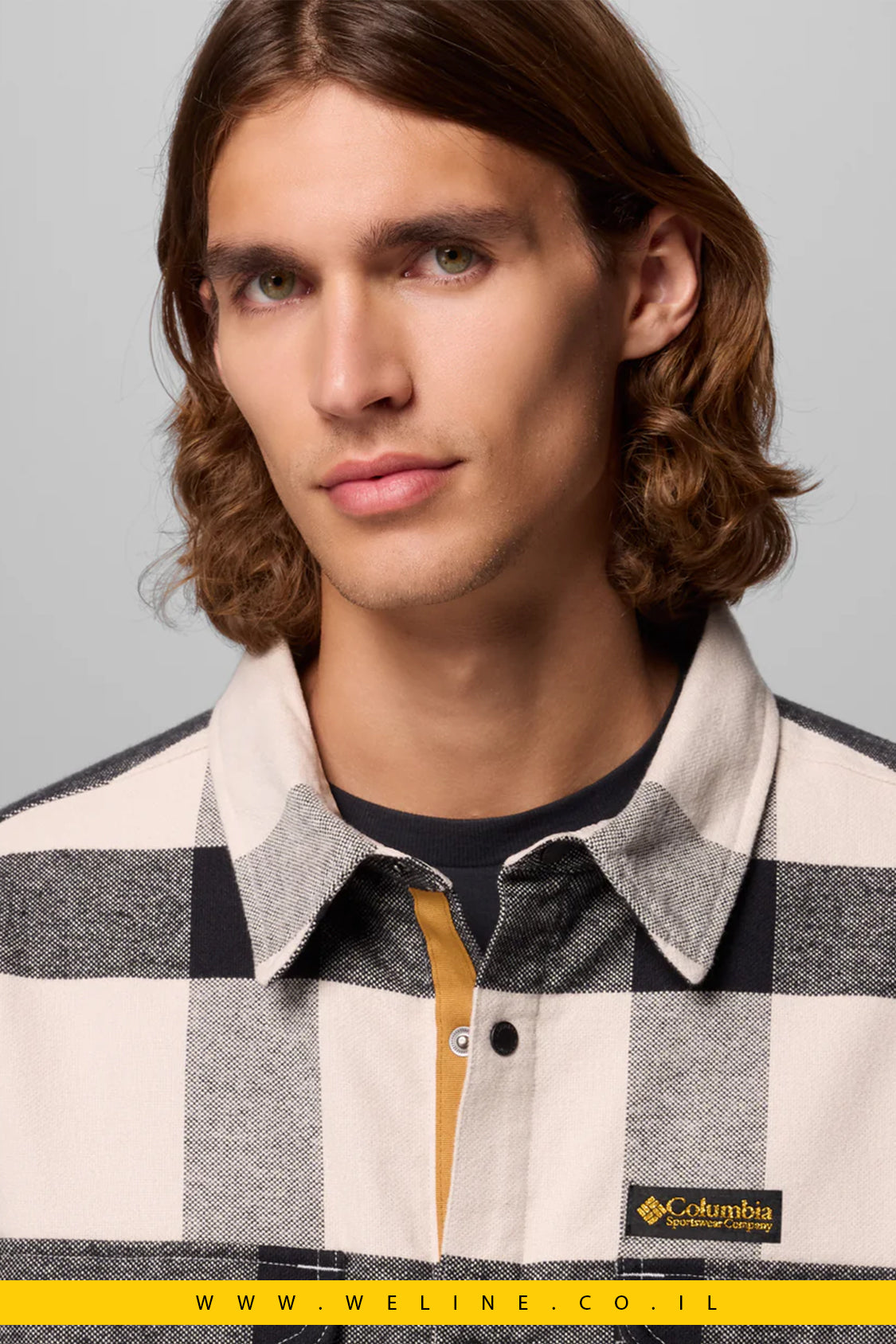 חולצה מכופתרת ארוכה לגברים – High Cascades Shirt Jacket 100% כותנה