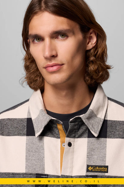 חולצה מכופתרת ארוכה לגברים – High Cascades Shirt Jacket 100% כותנה