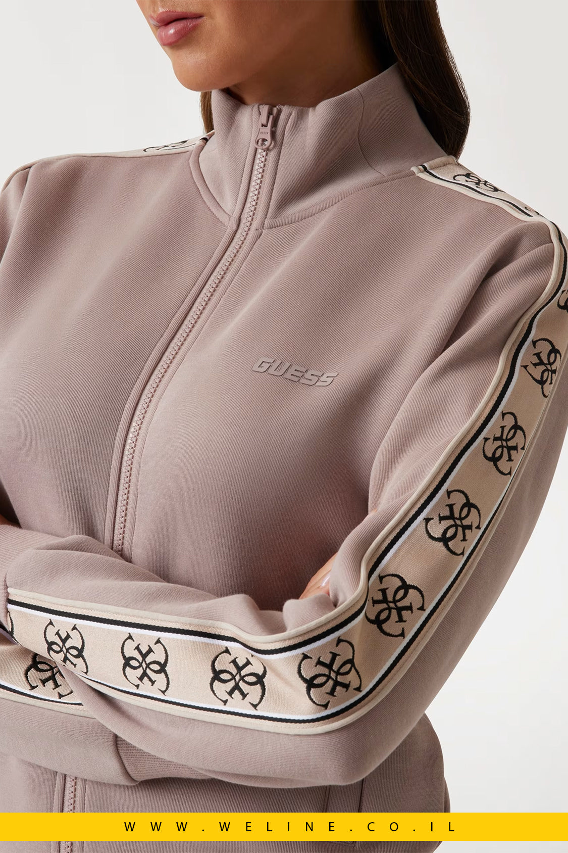חליפת לנשים עם פס לוגו בצד – Guess