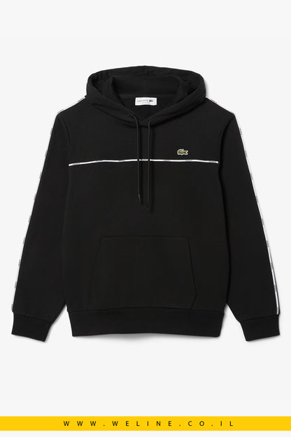 סווטשירט ממותג Classic Fit לגברים Lacoste