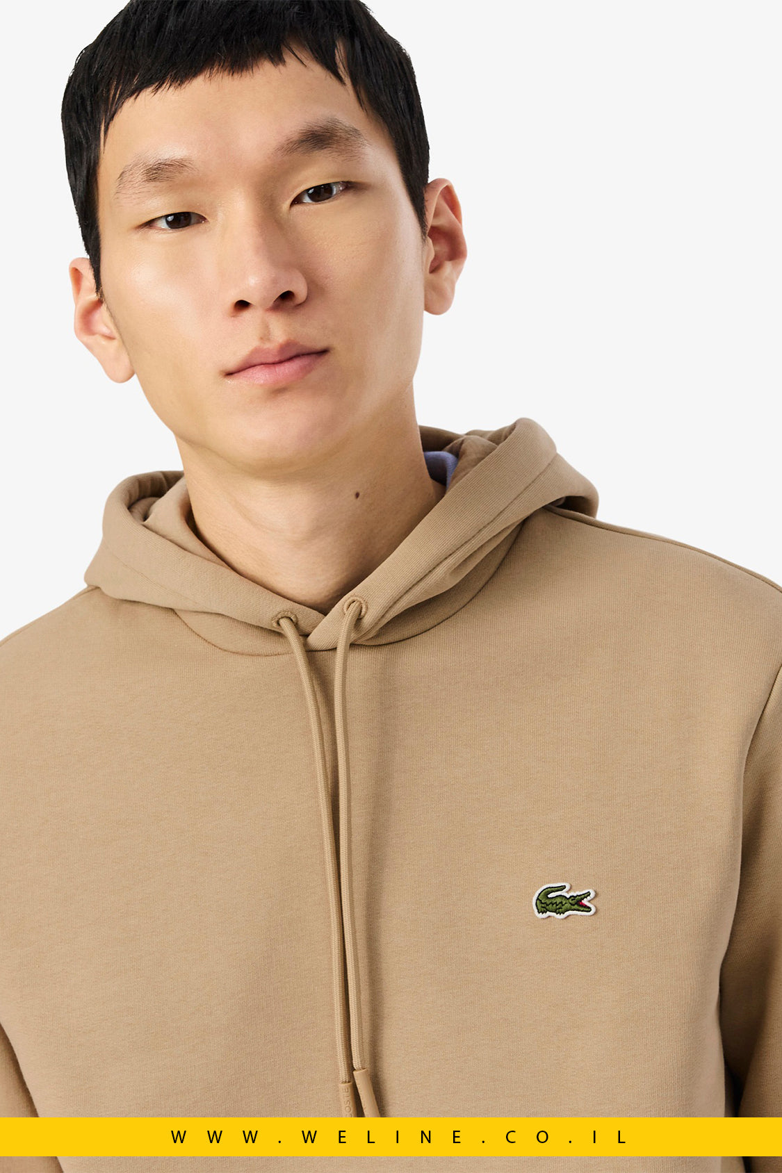 קפוצ'ון פליז לגברים Lacoste