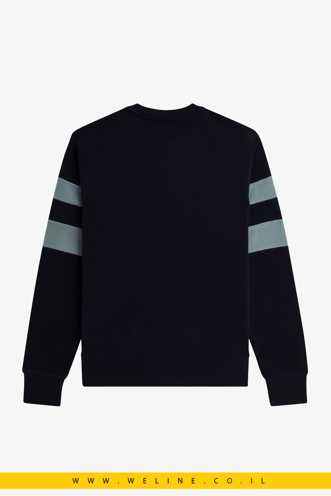 סווטשירט לגברים Peached Tipped Sleeve – כחול