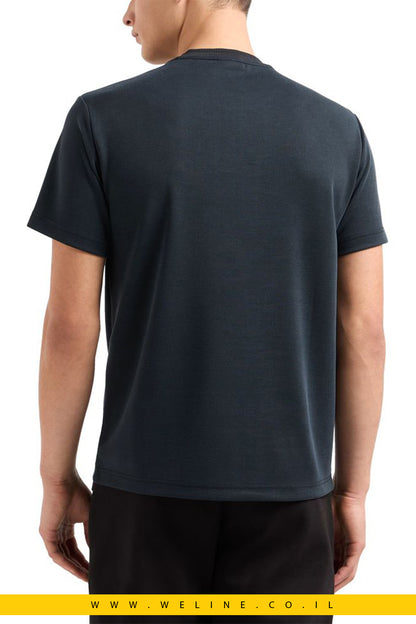 חולצת טי לגברים EA7 Emporio Armani – בגזרה רגילה