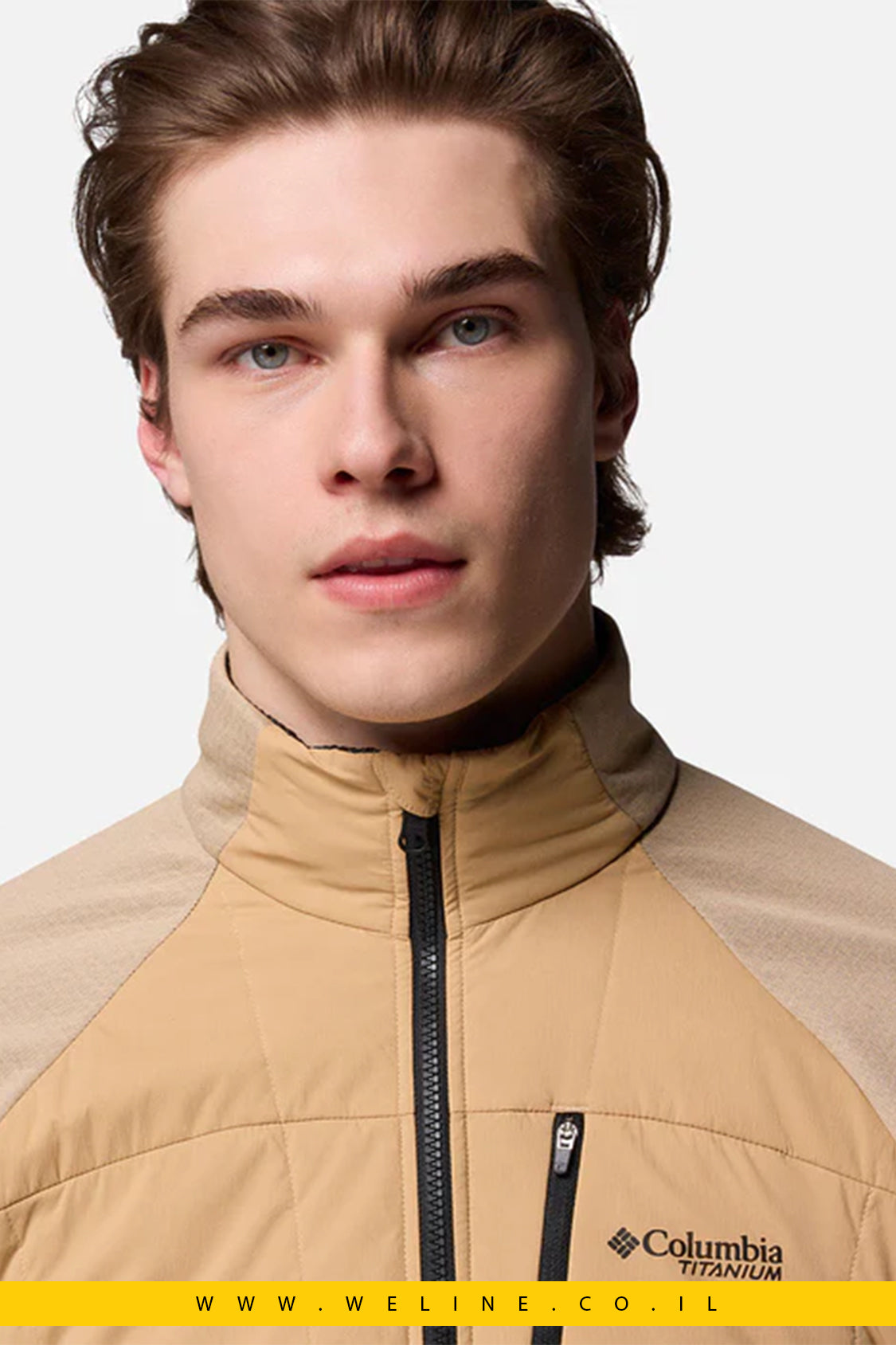 ג'קט לגברים Arctic Crest Hybrid Full Zip – גזרת Active Fit