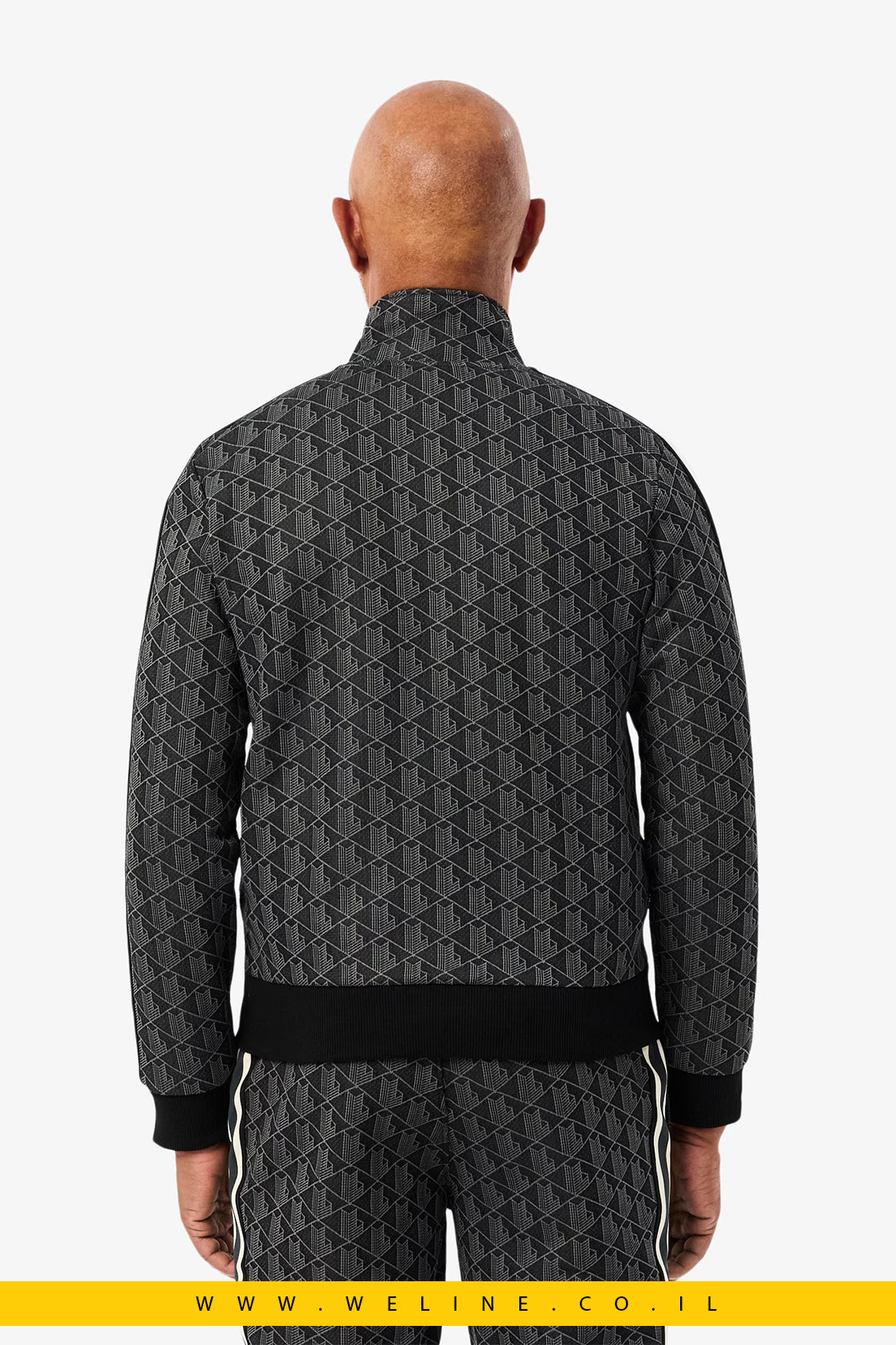 ג’קט ספורט Paris Zip-Up Jacquard לגברים Lacoste