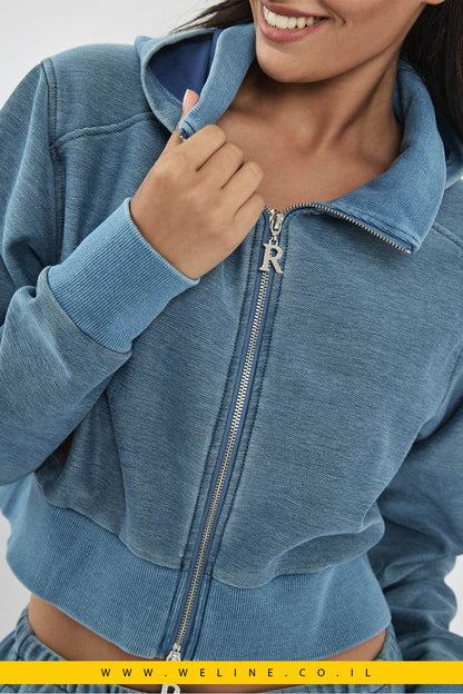 חליפת טריננג בצבע גינס לנשים REPLAY