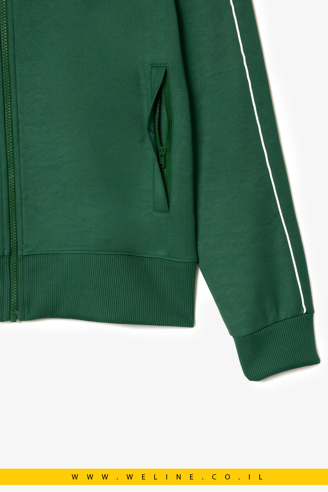 ג’קט ספורט Paris Piqué Zip-Up לגברים Lacoste