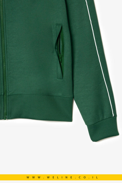 ג’קט ספורט Paris Piqué Zip-Up לגברים Lacoste