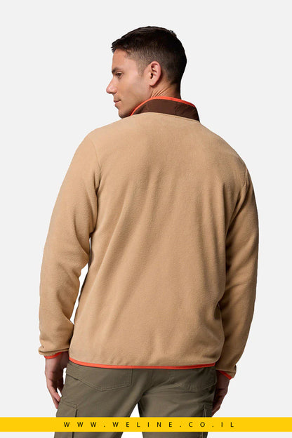 מעיל מיקרו־פליס לגברים – Sequoia Grove Full Zip בצבע Canoe/Tobacco