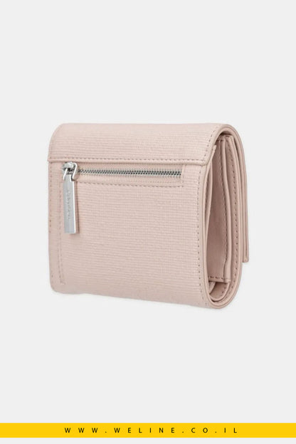 ארנק נשים בינוני Calvin Klein – דגם Daily Trifold בצבע ורוד Rose Dust