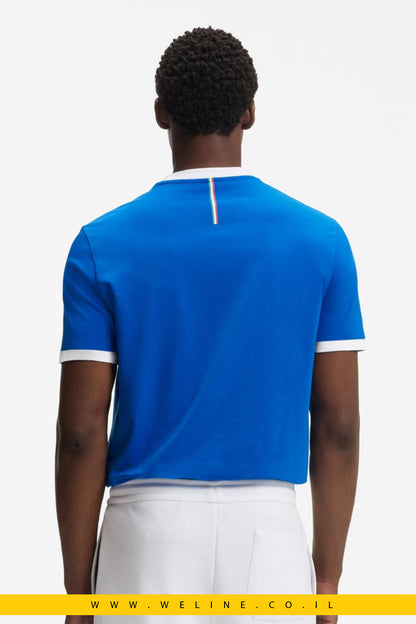 חולצת טי גברים BOSS Stretch-Cotton T-Shirt Italy– Regular Fit