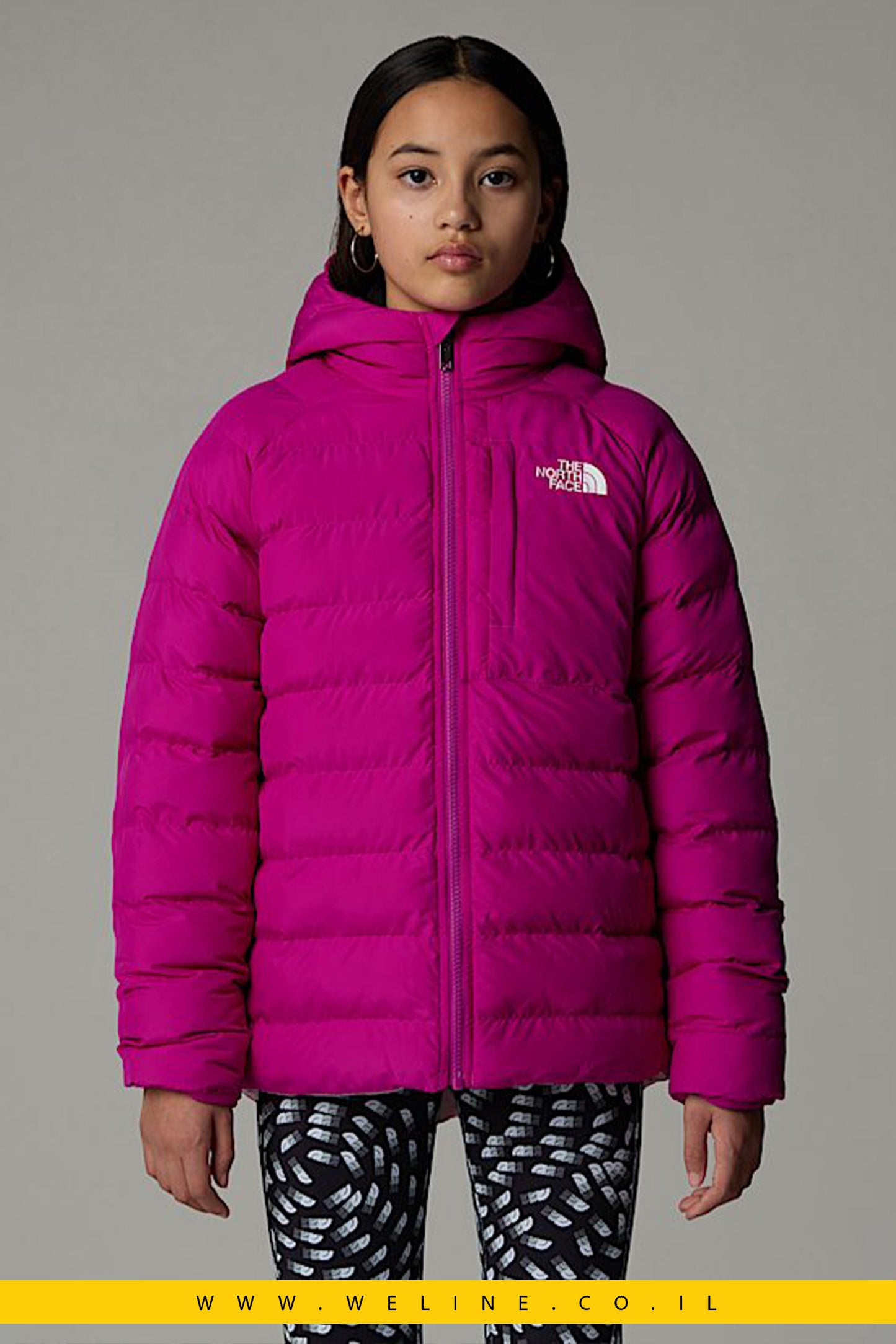 מעיל פריטו הפיך לבנות (Girls' Reversible Perrito Jacket)