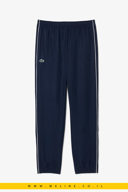 חליפת טניס גברים Lacoste Logo Stripe – כחול