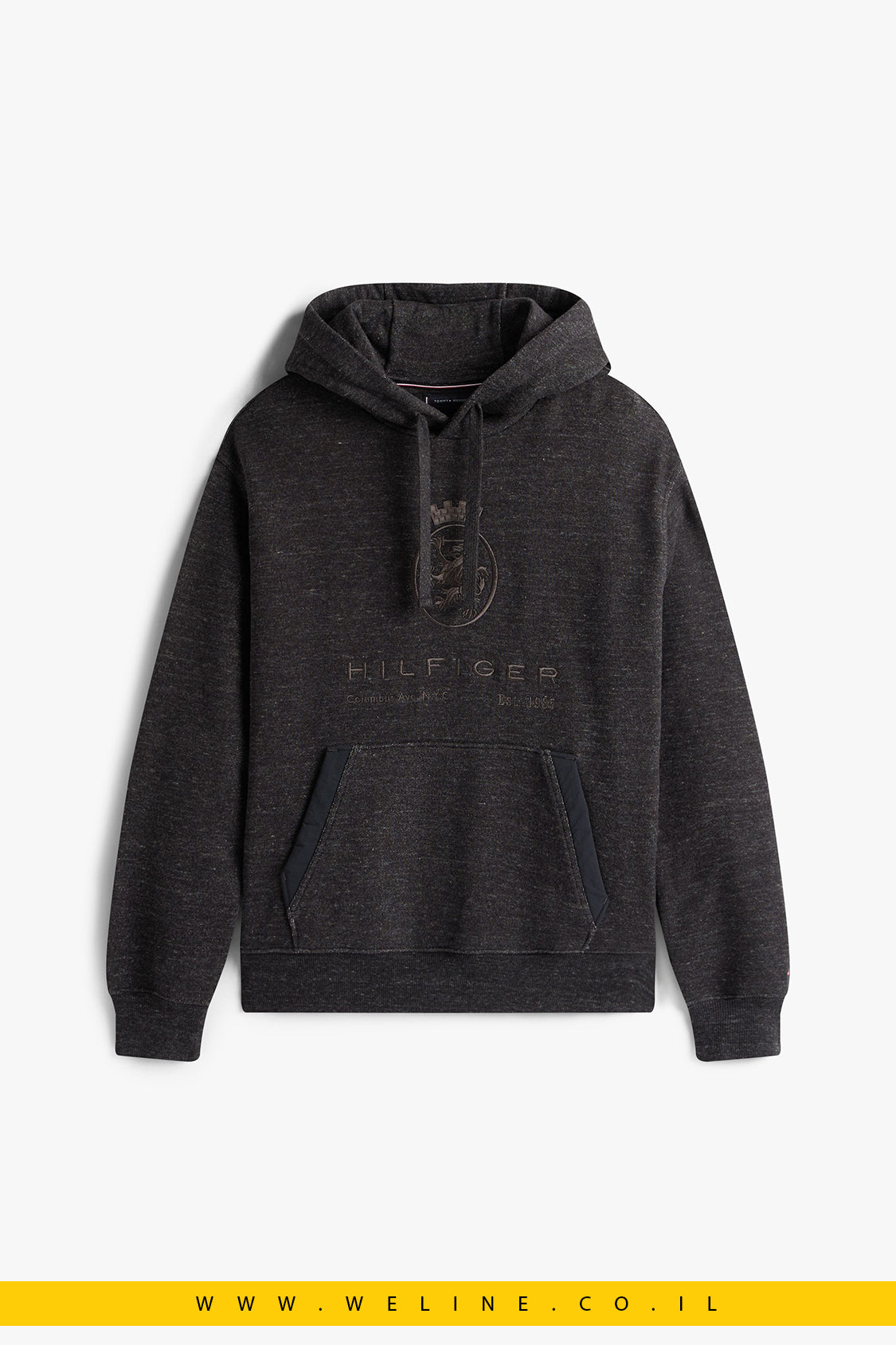 קפוצ'ון גברים Tommy Hilfiger Varsity Crest – גזרת Relaxed