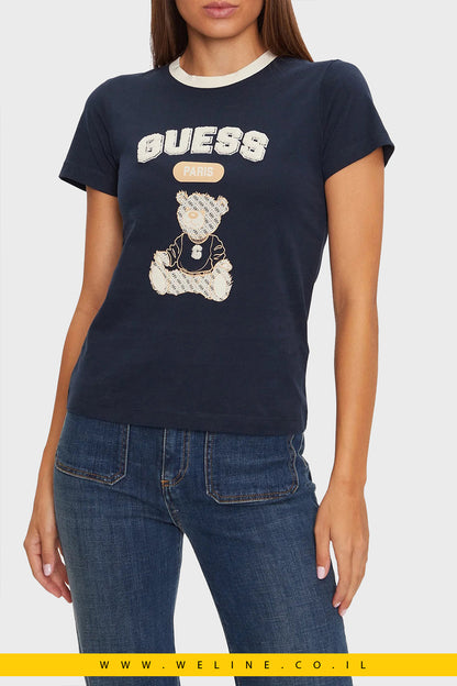 חולצת טי Guess לנשים