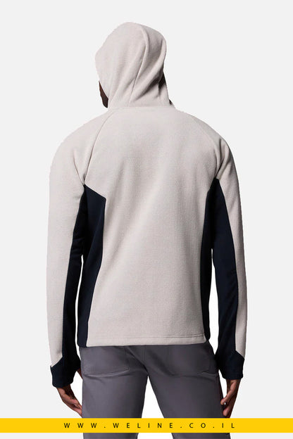 ג'קט ארוך עם כובע מובנה לגברים – Arctic Peak Hooded Full Zip