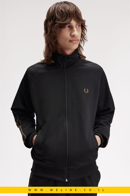 ג׳קט טרנינג עם פסי קונטרסט – Fred Perry