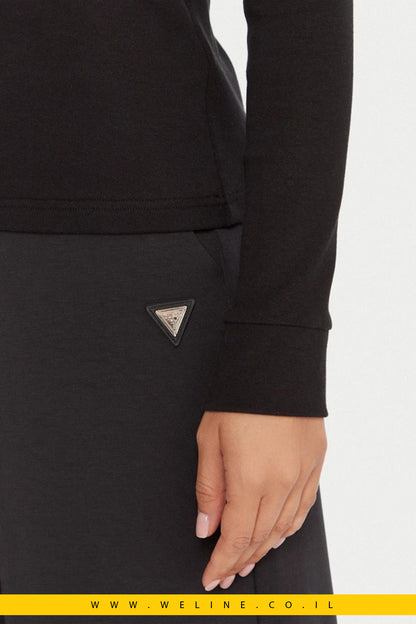 חולצת פולו נשים Guess Fabia – שחור