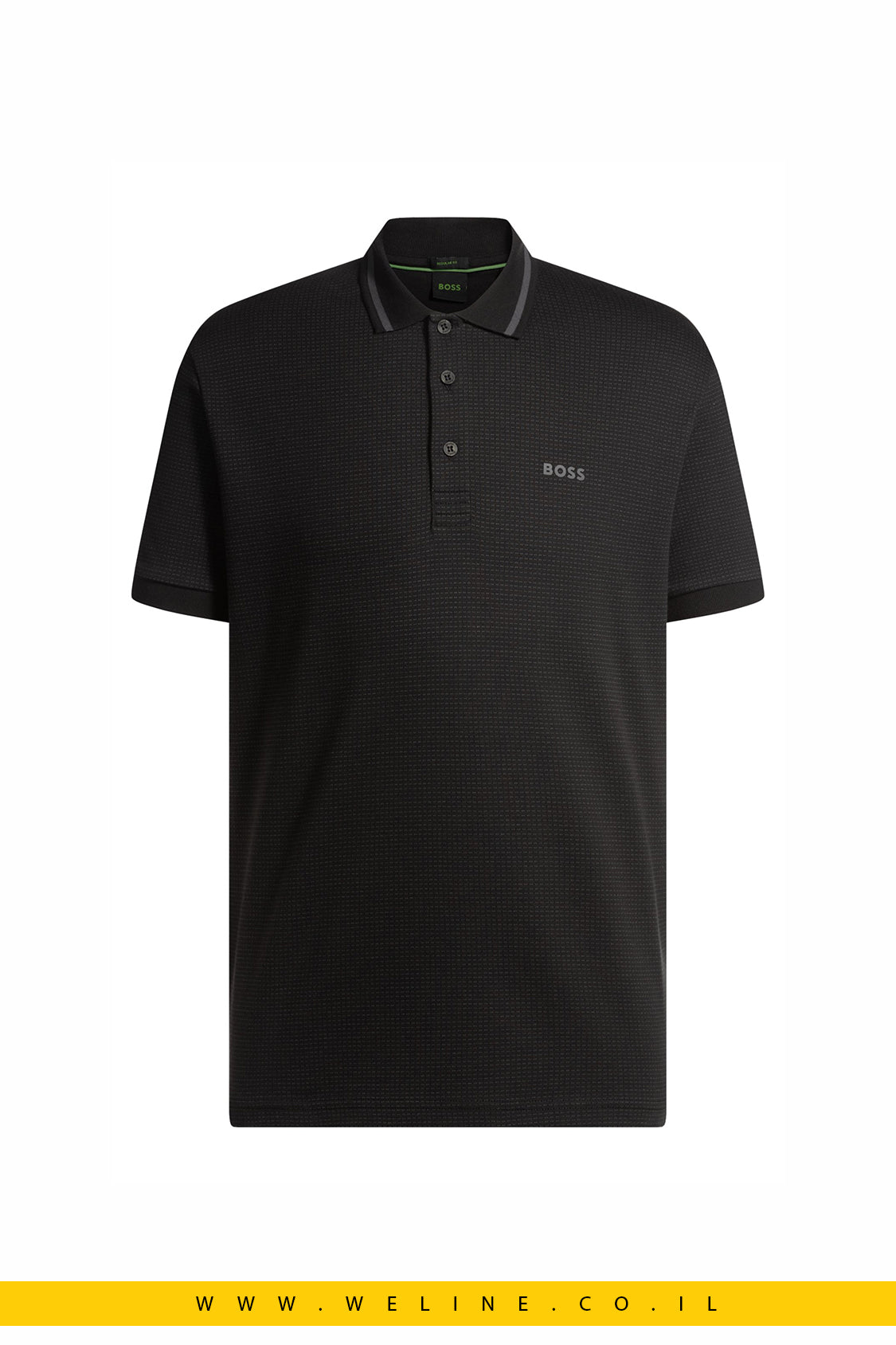 חולצת פולו מבד ג'קארד כותנה – PADDY POLO SHIRT
