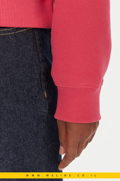 חולצת נשים Tommy Jeans Silver Script – ורוד וינטג’