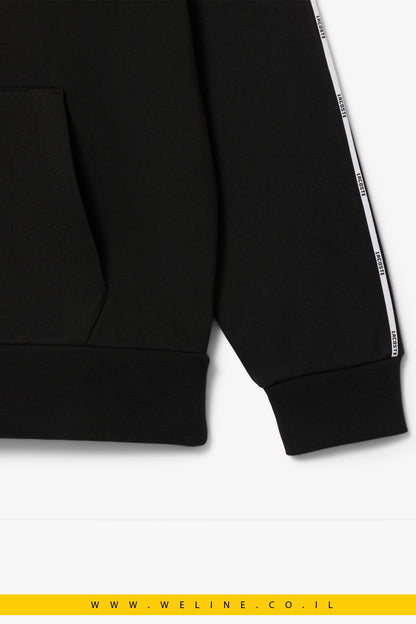 סווטשירט ממותג Classic Fit לגברים Lacoste