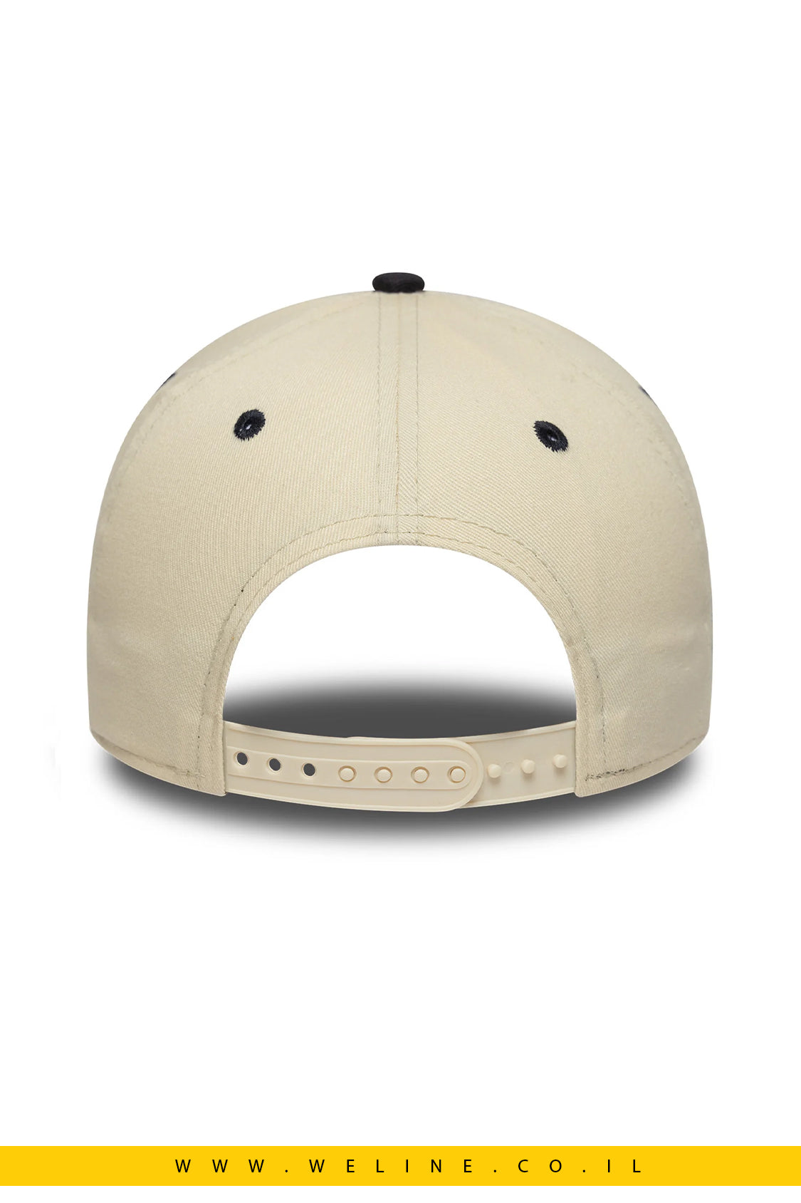 כובע New Era New York Yankees E-Frame – All Star Game Patch בצבע בז’ | Light Cream