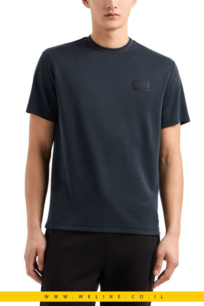 חולצת טי לגברים EA7 Emporio Armani – בגזרה רגילה