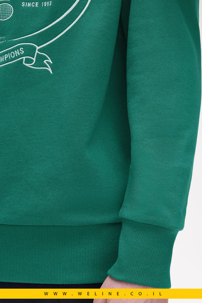 סווטשירט לגברים – Chosen By Champions בצבע ירוק Sport Green