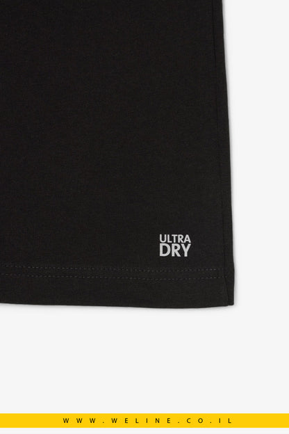 חולצת T ספורט מודפסת Ultra Dry לגברים Lacoste