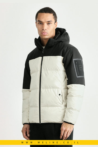 מעיל פוך לגברים – BOSS BLOCK Down Jacket