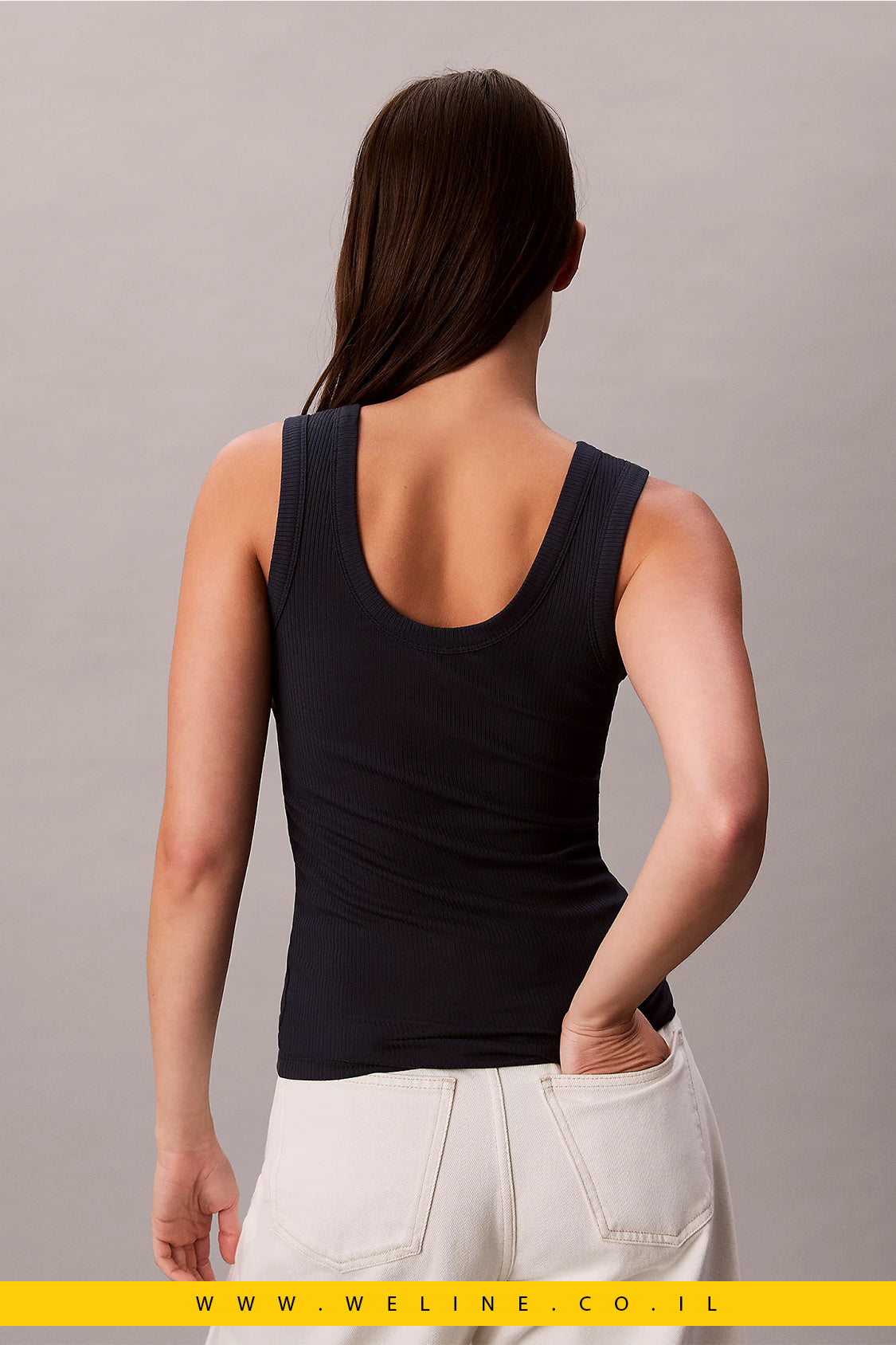 גופיית נשים Calvin Klein Modal Stretch Rib