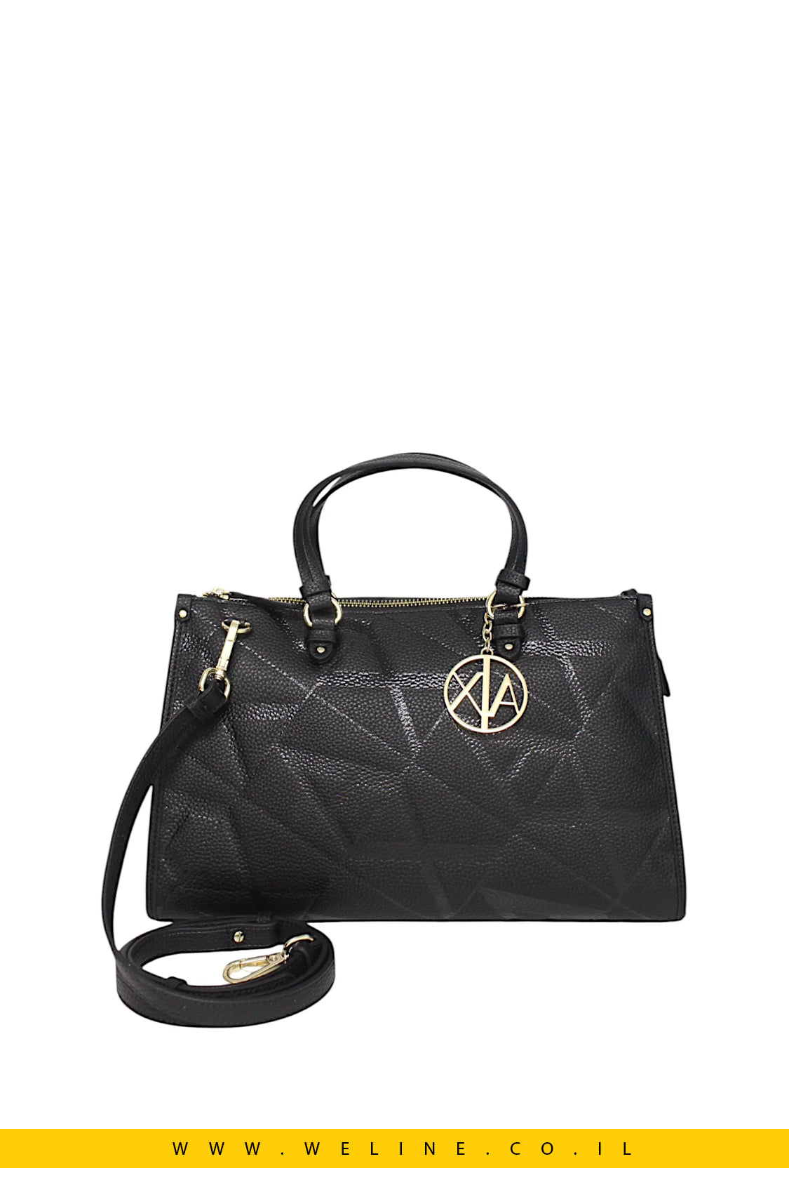 תיק יד לנשים עם לוגו קדמי – Armani Exchange
