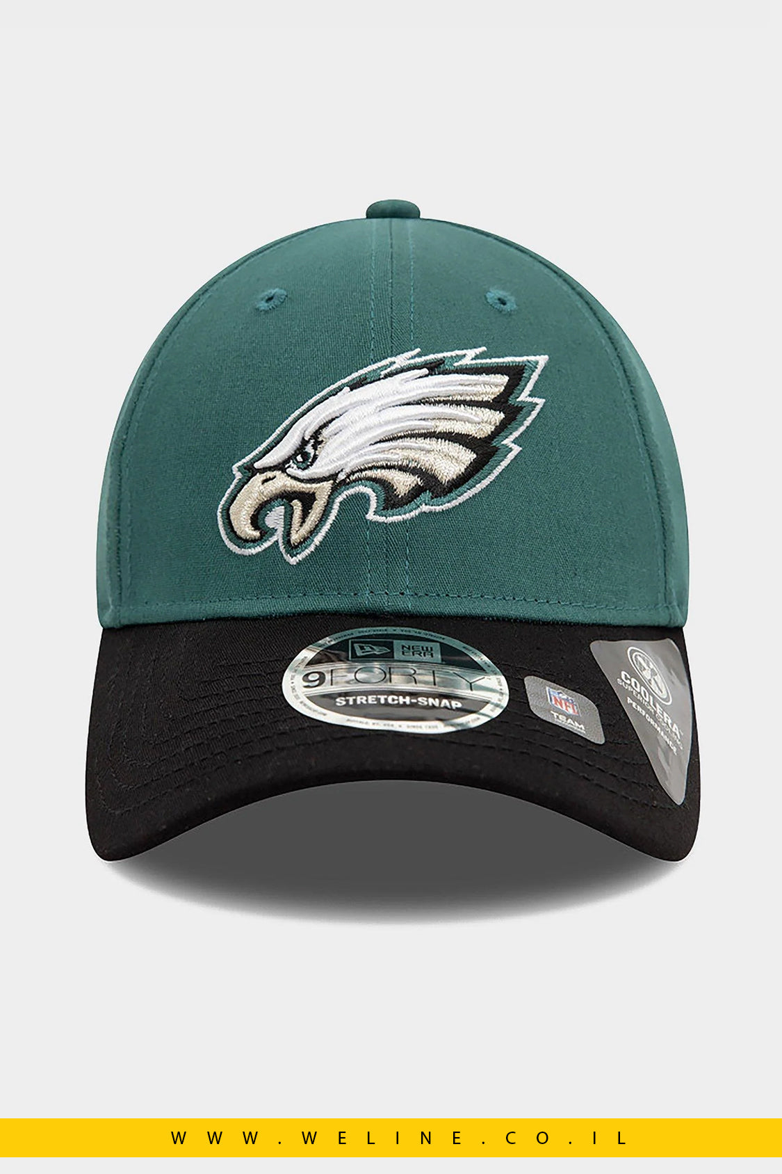 כובע מצחייה New Era Philadelphia Eagles 9FORTY Stretch Snap – NFL