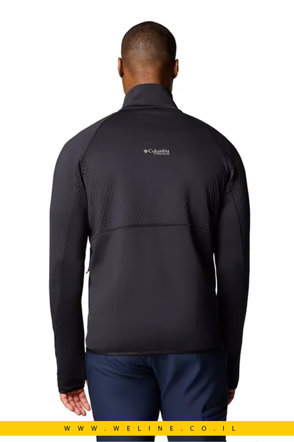 מעיל שחור Helix טכני לגברים – Columbia